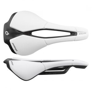 Prologo Scratch M5 PAS Saddle (White) (Nack Carbon Rails) (140mm) (Perineal Area System)