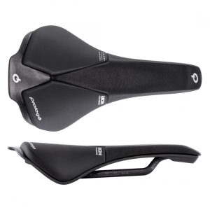 Prologo Scratch NDR Cross Country MTB Saddle (Black) (Nack Carbon Rails) (140mm)