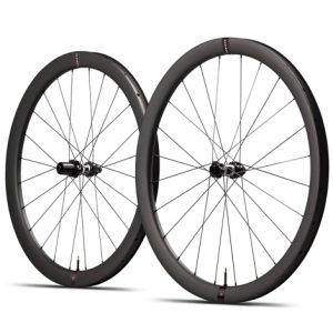 Reserve 40|44 Carbon Road Wheelset - 700c - Black / 12mm Front - 142x12mm Rear / Shimano / Centerlock / Pair / 12 Speed / Clincher / 700c