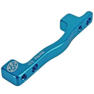 Reverse Components Disc Brake Adapters (Blue) (Post Mount) (+40mm Front)