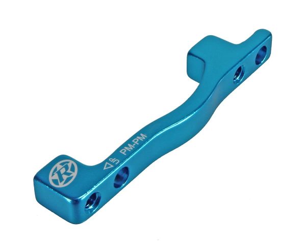 Reverse Components Disc Brake Adapters (Blue) (Post Mount) (+40mm Front)