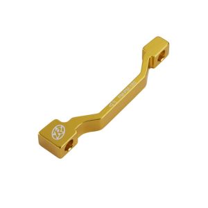 Reverse Components Disc Brake Adapters (Gold) (Post Mount) (180mm Front/Rear)