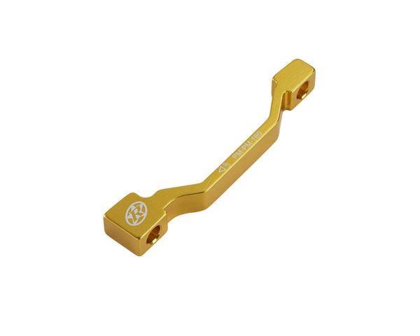 Reverse Components Disc Brake Adapters (Gold) (Post Mount) (180mm Front/Rear)