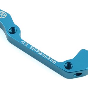 Reverse Components Disc Brake Adapters (Light Blue) (IS Mount) (180mm Front, 160mm Rear)