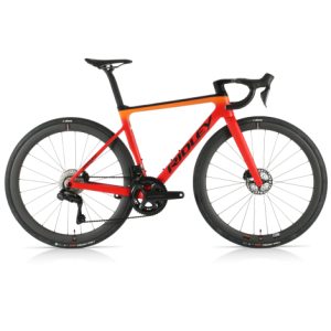 Ridley Falcn RS 40|44 Ultegra Di2 Carbon Custom Road Bike - Black / Red / Orange / Small