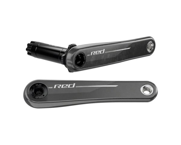 SRAM RED XPLR AXS 1x Crank Arm Assembly (Natural Carbon) (DUB Wide) (E1) (167.5mm)