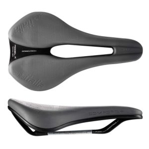 Selle Italia Model-X Green Comfort Plus Superflow Black Edition Road Saddle - Black / L3