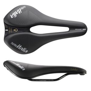 Selle Italia Novus Boost Evo Lady TM Superflow Road Saddle - Black / L3