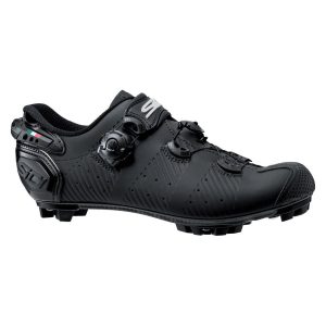 Sidi Drako 2S SRS Clipless Mountain Shoes (Black) (42)