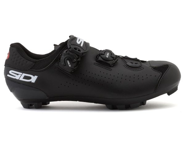 Sidi Eagle 10 Mega Mountain Shoes (Black/Black) (42) (Wide)