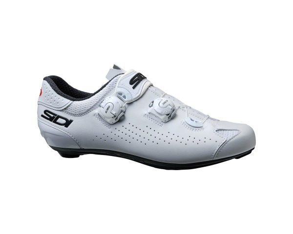 Sidi Genius 10 Road Shoes (White/White) (40)