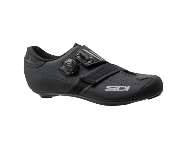 Sidi Men's Prima Mega Road Shoes (Black/Black) (45) (Wide)