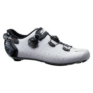 Sidi Men's Wire 2S Road Shoes (White/Black) (40)