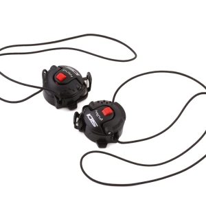 Sidi Tecno 3 Push Single Dial System (Black/Red) (Pair) (For Drako 2 MTB Shoes/Wire 2S Road Shoes)