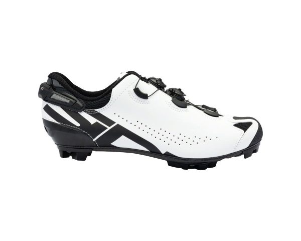 Sidi Tiger 2S SRS Mountain Clipless Shoes (White/Black) (43.5)