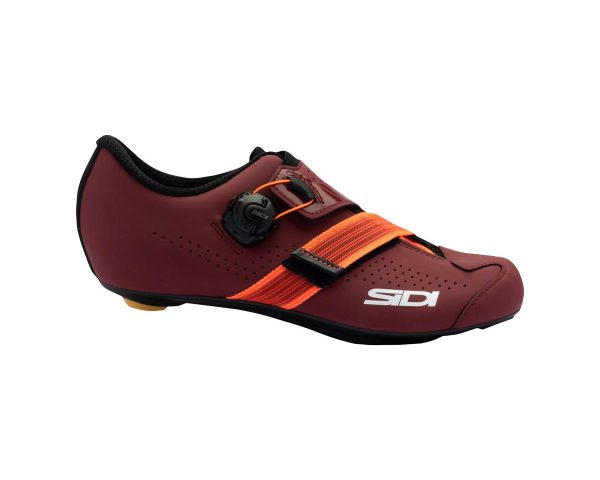 Sidi Women's Prima Road Shoes (Cabernet/Coral) (37)