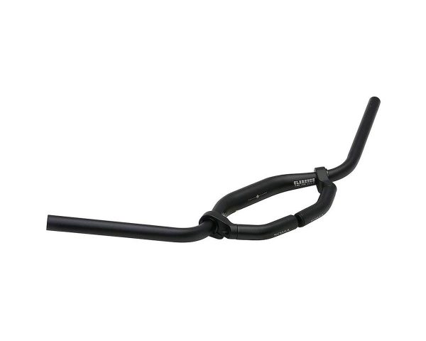 Soma Clarence Handlebar (Black) (w/ Cletus Ends) (31.8mm Clamp) (37mm Rise) (670mm)