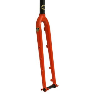 Soma Wolverine Unicrown CX Fork (Pumpkin) (15mm Thru Axle) (700c) (1-1/8" Straight)