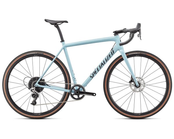 Specialized Crux Comp Carbon Gravel Bike (58cm) (Gloss Arctic Blue/Tarmac Black)