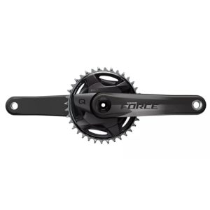 Sram Force 1 AXS DUB Power Meter Chainset - 12 Speed - Black / 36 / 172.5mm / 12 Speed