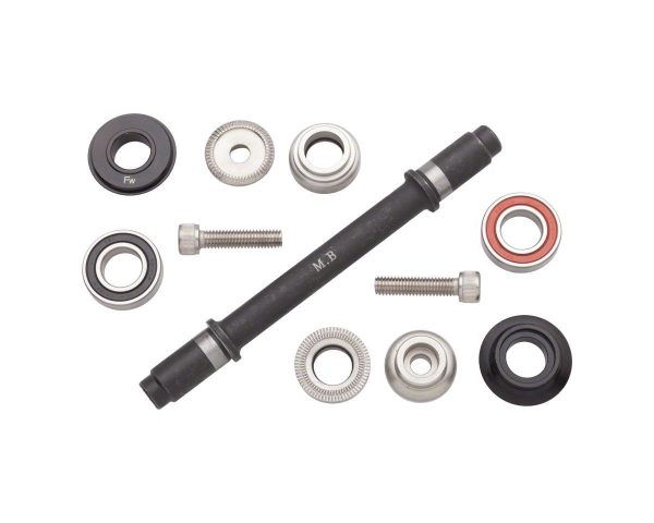 Surly Ultra New Hub Axle Kit (Black) (120mm Rear Free/Free)