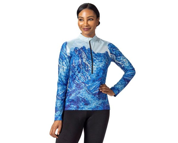 Terry Women's Thermal Long Sleeve Jersey (Rainier) (L)