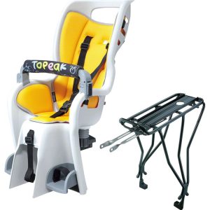 Topeak Baby Seat II Child Seat & Rack (Grey/Yellow) (29") (For Disc Brake)