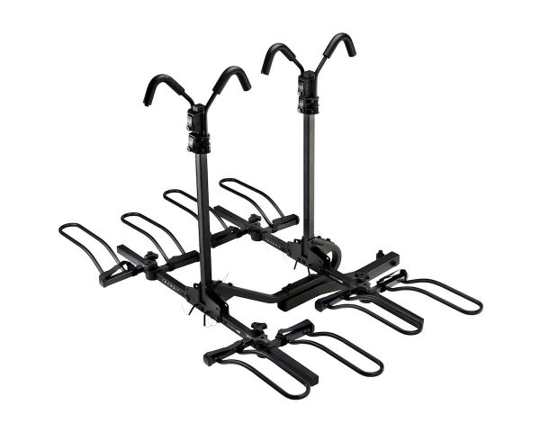 TransIt Flatbed DLX Hitch Rack (Black) (4 Bikes) (2" Receiver)