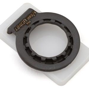 Unior 1669/4 2-in-1 Pocket Cassette Lockring Removal and Spoke Wrench Tool (Black)