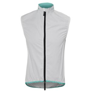 Funkier Windbloc Pro Women's Cycling Gilet - White / Mint / XSmall