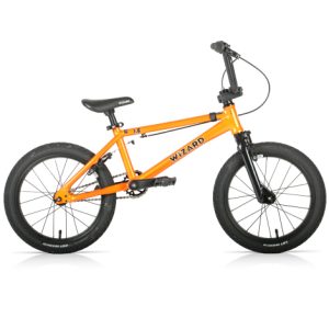 Wizard Mini BMX - 16" Wheels - Orange / 9" / 16" Wheels