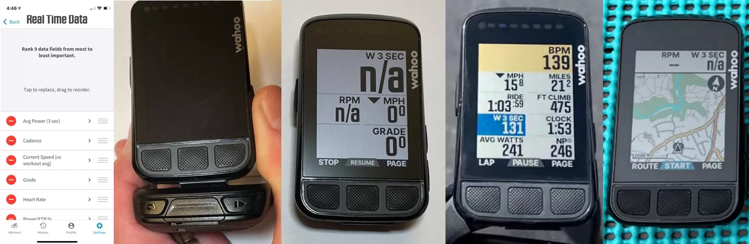 Elemnt bolt power discount meter