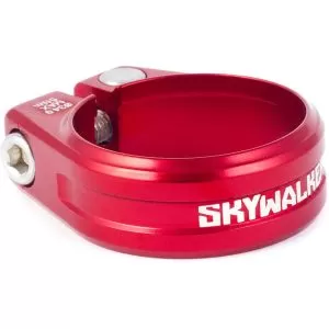 Sixpack Racing Skywalker CNC Seatclamp - 34.9mm Red | Seat Post Clamps