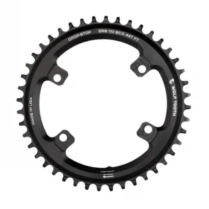 Wolf Tooth Chainring For Shimano GRX Cranks Black, 38T