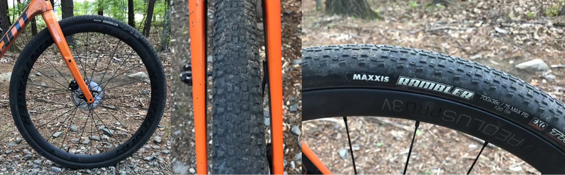 Maxxis Rambler EXO TR gravel tires