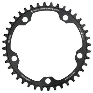Wolf Tooth Components | 130 Bcd Chainrings | Black | 38T | Aluminum