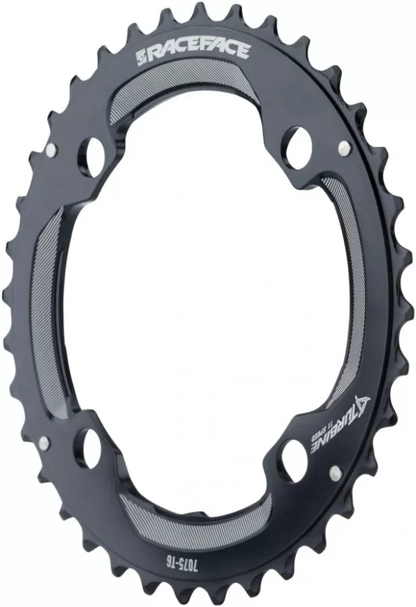RaceFace Turbine 11-Speed Chainring: 104mm BCD, 36t, Black