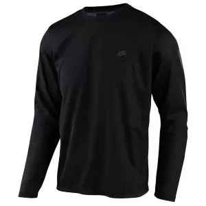 Troy Lee Designs Flowline Long Sleeve Jersey (Black) (M) - 346786003