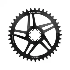 Wolf Tooth Components | Direct Mount Chainring for SRAM 8-Bolt 40 Tooth | Aluminum
