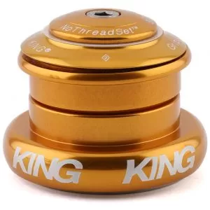 Chris King InSet 7 Headset (Gold) (1-1/8" to 1-1/2") (ZS44/28.6) (EC44/40) - BCY1