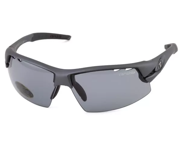 Tifosi Crit Sunglasses (Matte Gunmetal) (Polarized Fototec Lens) - 1340607461