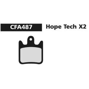 EBC Brake Disc Pads - Sintered - FA487HH - Hope Tech X2
