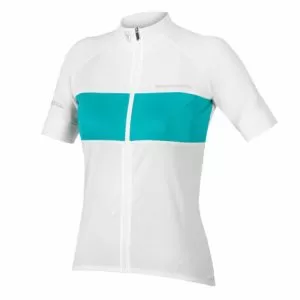 Endura FS260-Pro Women's Short Sleeve Cycling Jersey - White / Small