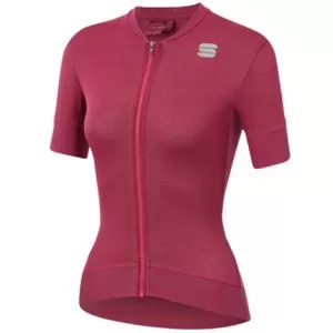 Sportful Monocrom Women's Short Sleeve Cycling Jersey - SS21 - Red Rumba / XSmall