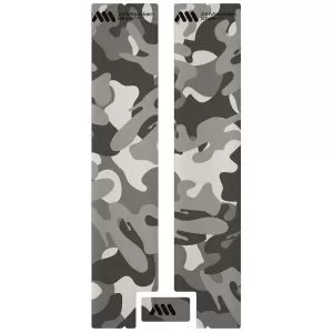 All Mountain Style Honeycomb Fork Guard (Clear/Camo) - AMSFG3CLCM