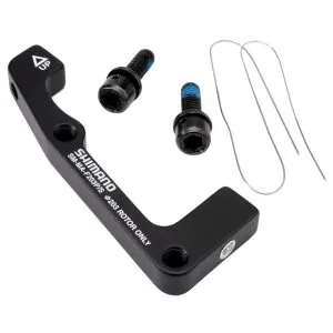 Shimano Disc Brake Adapters (Black) (F203P/S) (IS Mount) (203mm Front) - ISMMAF203PSA