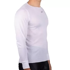 Bellwether Long Sleeve Base Layer (White) (L) - 915505014