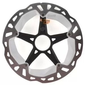 Shimano RT-EM810 Disc Brake Rotor w/ E-bike Speed Sensor (Silver) (Centerlock) (180m... - IRTEM810ME