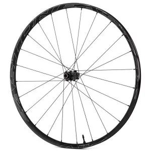 Easton EA90 AX Front Wheel (Black) (12 x 100mm) (700c / 622 ISO) (Centerlock) (Tubeless... - 8023054