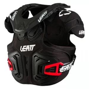 Leatt | Fusion 2.0 Jr Neck Vest | Size Small/Medium in Black